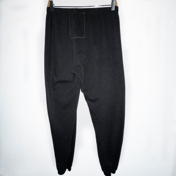 AVIATOR NATION Women’s BOLT 4 SWEATPANTS IN CHARCOAL/PINK NEON SZ L - Picture 4 of 6